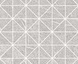Meissen O-GBT-WIE091 Мозаика Grey Blanket треугольники серый 29x29