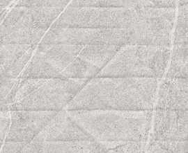 Плитка Meissen O-GBT-WTA093 Grey Blanket рельеф мятая бумага серый 29x89