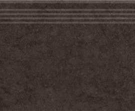 Ступень Kerama Marazzi DP605400R/GR Фьорд коричневый тёмный обрезной 30х60