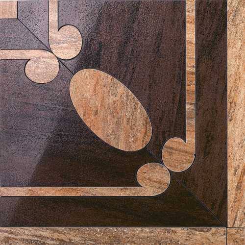 Декоративная вставка Kerama Marazzi ID29 Авентин наборный 40*40 керамический угол
