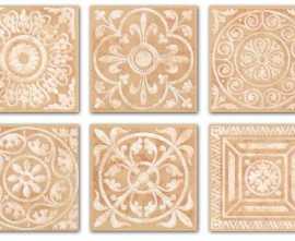 Декоративная вставка Kerama Marazzi D1294/TU0600 Сонет карамель 5х5