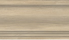 Плинтус Kerama Marazzi SG5401/BSS/SO Сальветти капучино горизонтальный левый 38.5х8