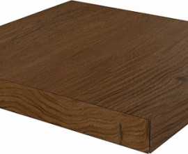 Ступень Kerama Marazzi SG507420R/GCS Сальветти вишня угловая левая клееная 33x33