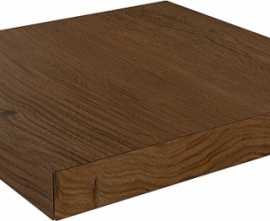 Ступень Kerama Marazzi SG507400R/GCD Сальветти вишня угловая правая клееная 33x33