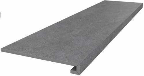 Kerama Marazzi DL501020R/GCF Фондамента ступень клееная серый темный 33х119.5