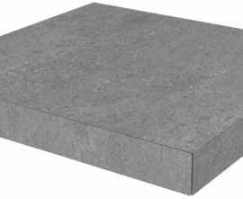 Kerama Marazzi DL500920R/GCA Фондамента ступень угловая клееная серый 33х33