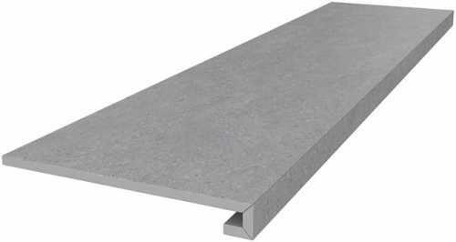 Kerama Marazzi DL500820R/GCF Фондамента ступень клееная серый светлый 33х119.5