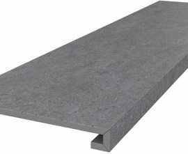 Kerama Marazzi DL501000R/GCF Фондамента ступень клееная серый темный 33х119.5