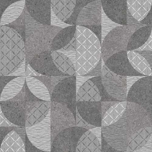Kerama Marazzi DL601400R Фондамента тёмный декорированный обрезной 60x60