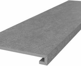 Kerama Marazzi DL500900R/GCF Фондамента ступень клееная серый 33х119.5