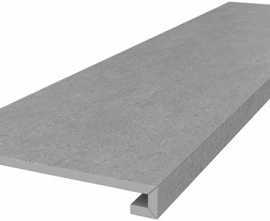 Kerama Marazzi DL500800R/GCF Фондамента ступень клееная серый светлый 33х119.5