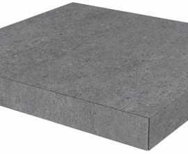 Kerama Marazzi DL501000R/GCA Фондамента ступень угловая клееная серый темный 33х33