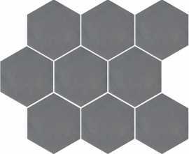 Керамогранит Kerama Marazzi SG1002N Тюрен серый темный полотно из 9 частей (12х10,4) 37х31