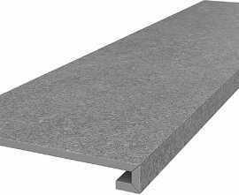 Kerama Marazzi DL501220R/GCF Ступень клееная Роверелла пепельный 33x119,5x0,9
