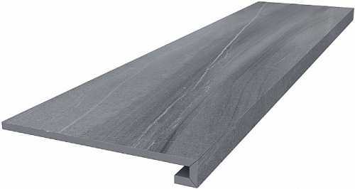 Kerama Marazzi DL500520R/GCF Ступень клееная Роверелла серый 33x119,5x0,9