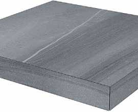 Kerama Marazzi DL500520R/GCD Ступень угловая клееная правая Роверелла серый 33x33x0,9