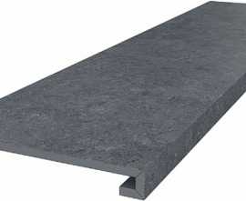 Kerama Marazzi DL501300R/GCF Ступень клееная Роверелла серый темный 33x119.5