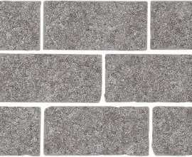 Kerama Marazzi BR025T Бордюр Роверелла пепельный мозаичный 34,5x14,7x0,9
