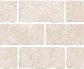 Kerama Marazzi BR022T Бордюр Роверелла бежевый светлый мозаичный 34,5x14,7x0,9