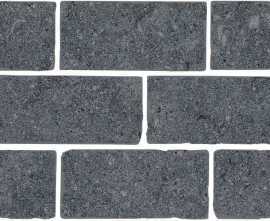 Kerama Marazzi BR021T Бордюр Роверелла серый темный мозаичный 34,5x14,7x0,9