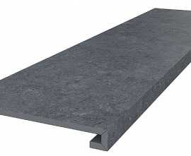 Kerama Marazzi DL501320R/GCF Ступень клееная Роверелла серый темный 33x119,5x0,9