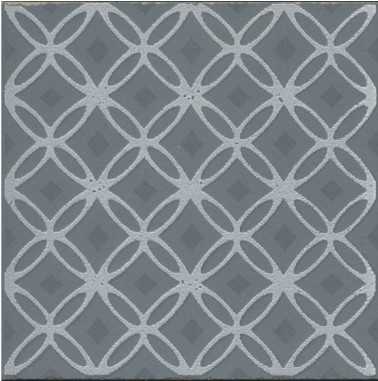 Kerama Marazzi VT/A607/1335	Декор Агуста 1 синий матовый 9,8x9,8