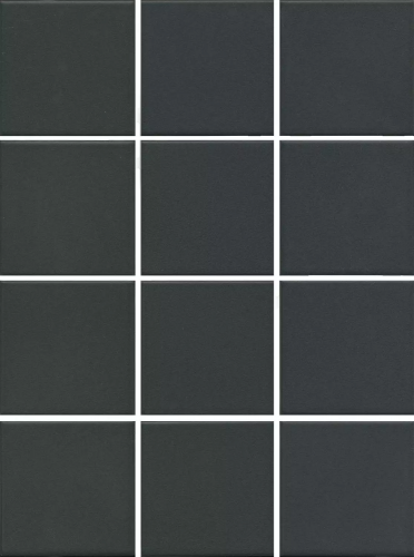 Керамогранит Kerama Marazzi 1333 Агуста черный натуральный (30x40 из 12 частей) R10 9,8х9,8