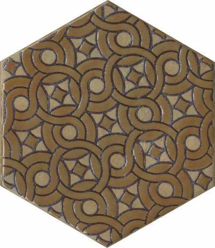 Декор Kerama Marazzi VT/A559/SG23039N Гроссето жёлтый 20x23,1