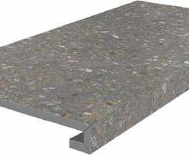 Kerama Marazzi SG632220R/GCF Ступень клееная Терраццо коричневый 33х60
