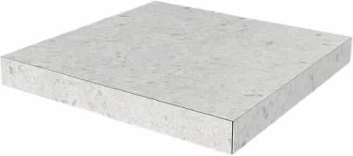 Kerama Marazzi SG632400R/GCA Ступень угловая клееная Терраццо серый светлый 33x33