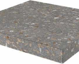 Kerama Marazzi SG632200R/GCA Ступень угловая клееная Терраццо коричневый 33x33