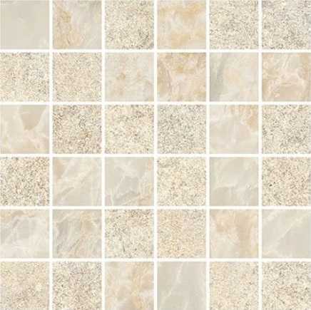 Мозаика Vitra K9498848R001VTE0 Marble-Stone Кремовый Матовый-Лаппато Ректификат 30x30