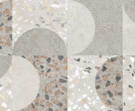 Vitra K949799LPR01VTEP Beton-Terrazzo Декор Геометрический Лаппато R9 Ректификат 30x60x0,9