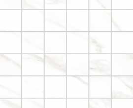 Мозаика Vitra K945619LPR Marmori Калакатта Белый (5x5) 30х30