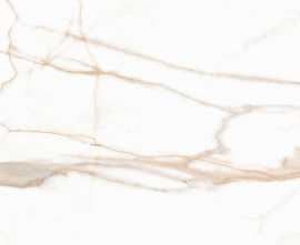Керамогранит Ceradim Calacatta Goddes Gold Белый Полированный 60х120