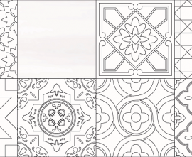 Декор I.Tiles CHA26CNE Charme Cristal Cementina Neutro 20х60