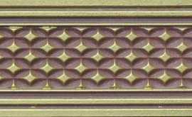 Бордюр Azulejo Espanol Cenefa Alhambra Wengue 7x25