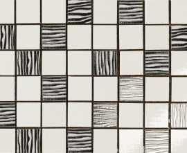 Декор Dado Ceramica 301299 Alterego Mosaico Platino Bianco 20x40