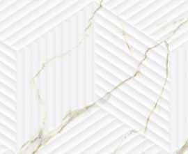 Плитка Artecera LE63063B-F53 Bianco Carrara Classico Cubo Rectificado 30х60