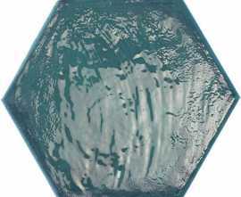Керамогранит Prissmacer Rain Aquamarine Hex 19.8x22.8
