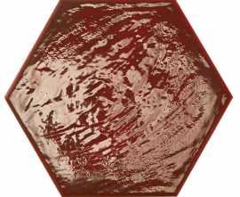 Керамогранит Prissmacer Rain Bordeaux Hex 19.8x22.8