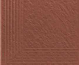 Ступень Opoczno Simple Red stopnica narozna 3-d 30x30