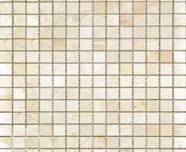 Мозаика Colori Viva CV20087 Mos.Polished Crema Marfil 2x2 30.5x30.5