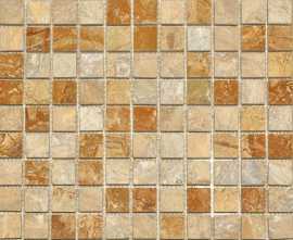 Мозаика Colori Viva CV20051 Mos.Nat./Polished Golden Travertin 2.5x2.5 30.5x30.5