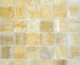 Мозаика Colori Viva CV20011 Mos.Polished Golden Oniyx 5x5 30.5x30.5