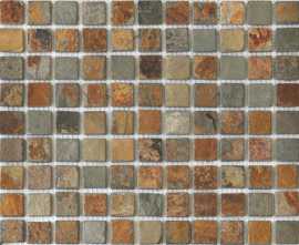 Мозаика Colori Viva CV20018 Mos.Nat. China Rusty 2.5x2.5 30.5x30.5