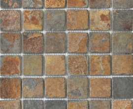 Мозаика Colori Viva CV20019 Mos. Nat. China Rusty 5x5 30.5x30.5