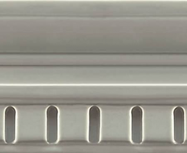 Бордюр Ceramiche Grazia FI4 FIDIA D.STEEL 10x26
