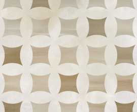 Декор Serra Camelia 511 DECOR CAPPUCINO&PEARL WHITE LAPPATO 60x60