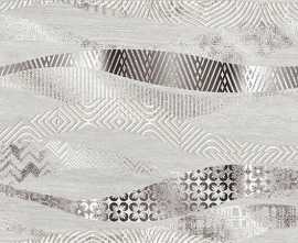 Декор Eletto Ceramica 587672001 Trevi Decor Grey Onda 25.1x70.9